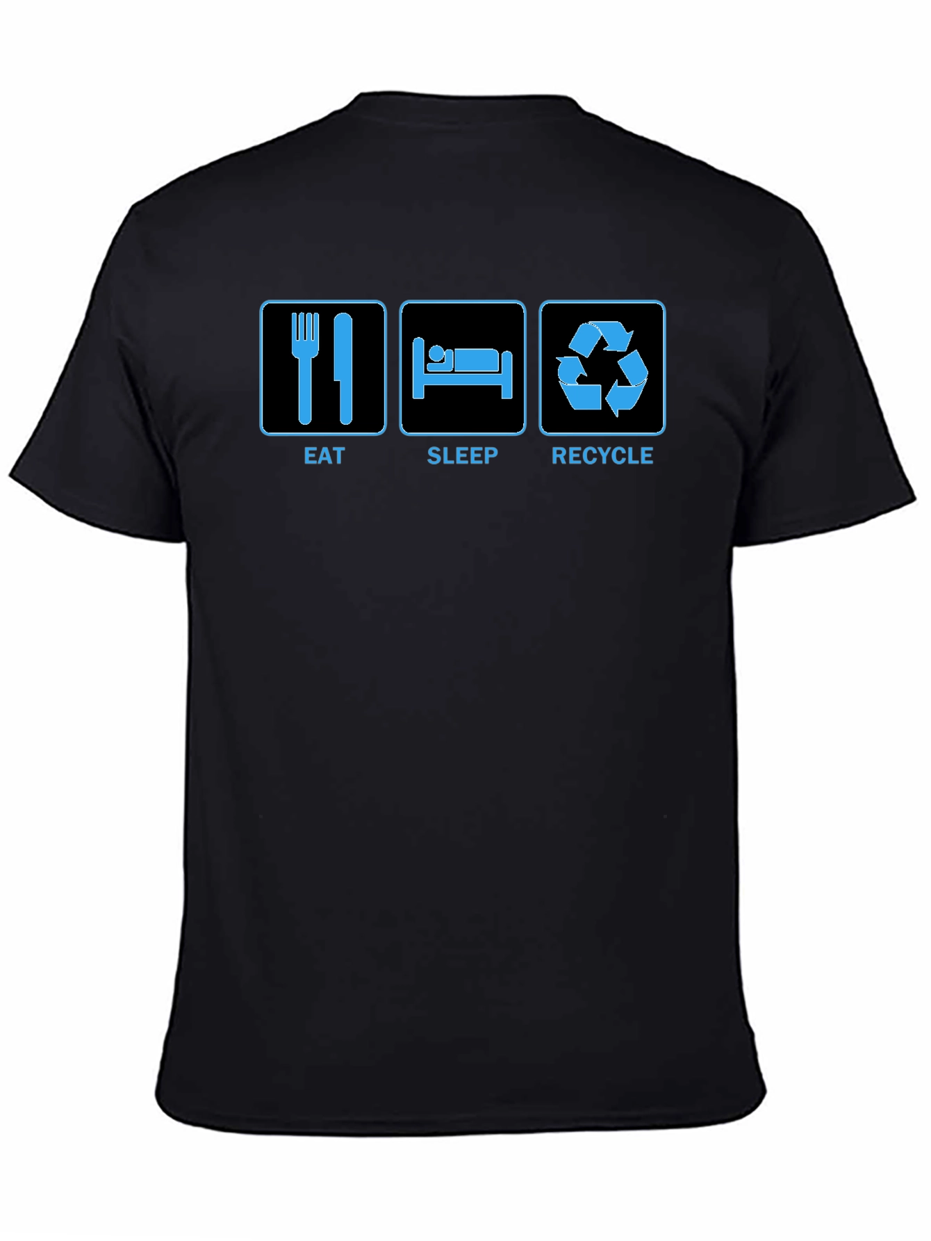 Eat Sleep Recycle Graphic T-Shirt