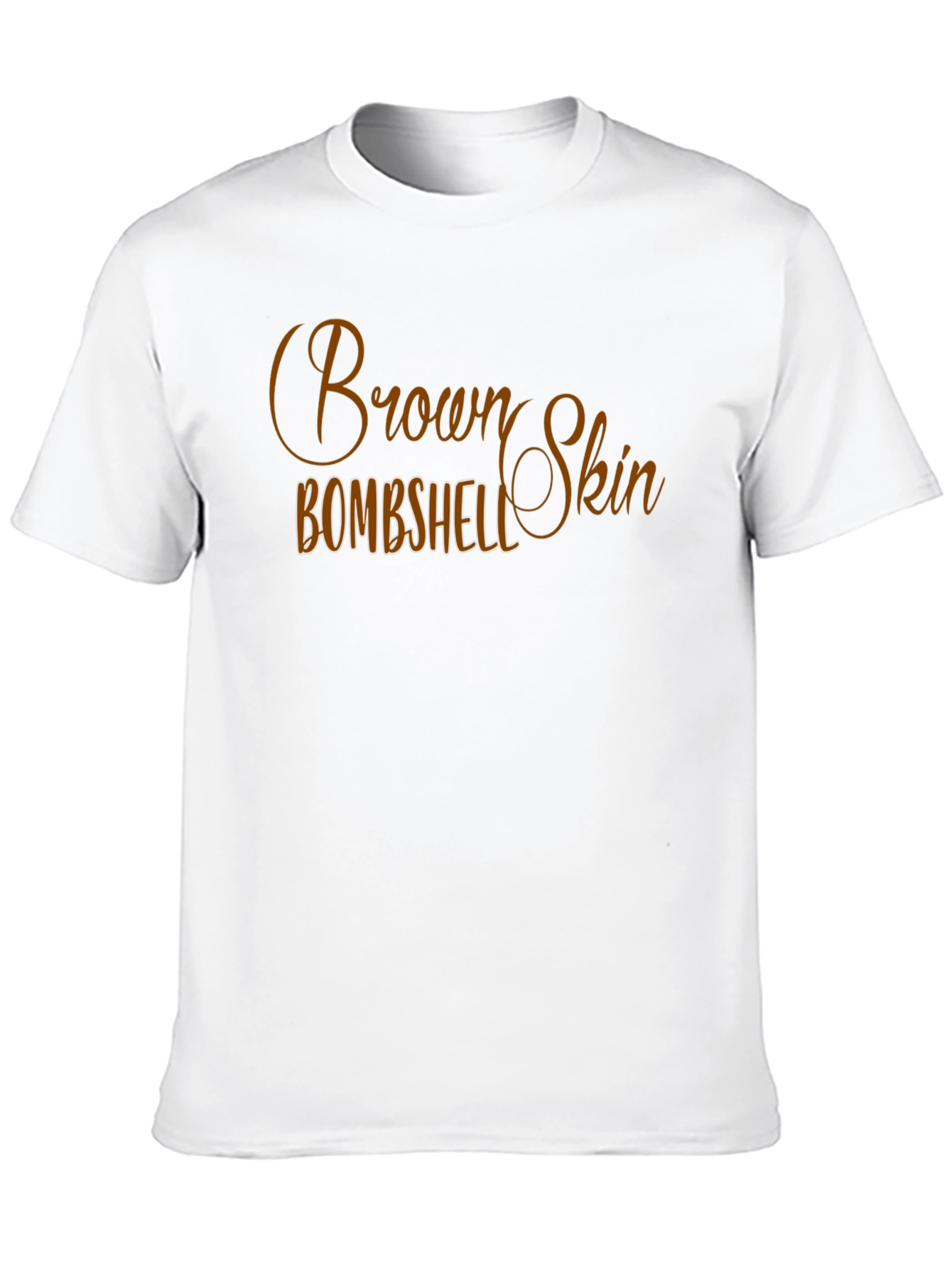 Brown Skin Bombshell Graphic T-Shirt