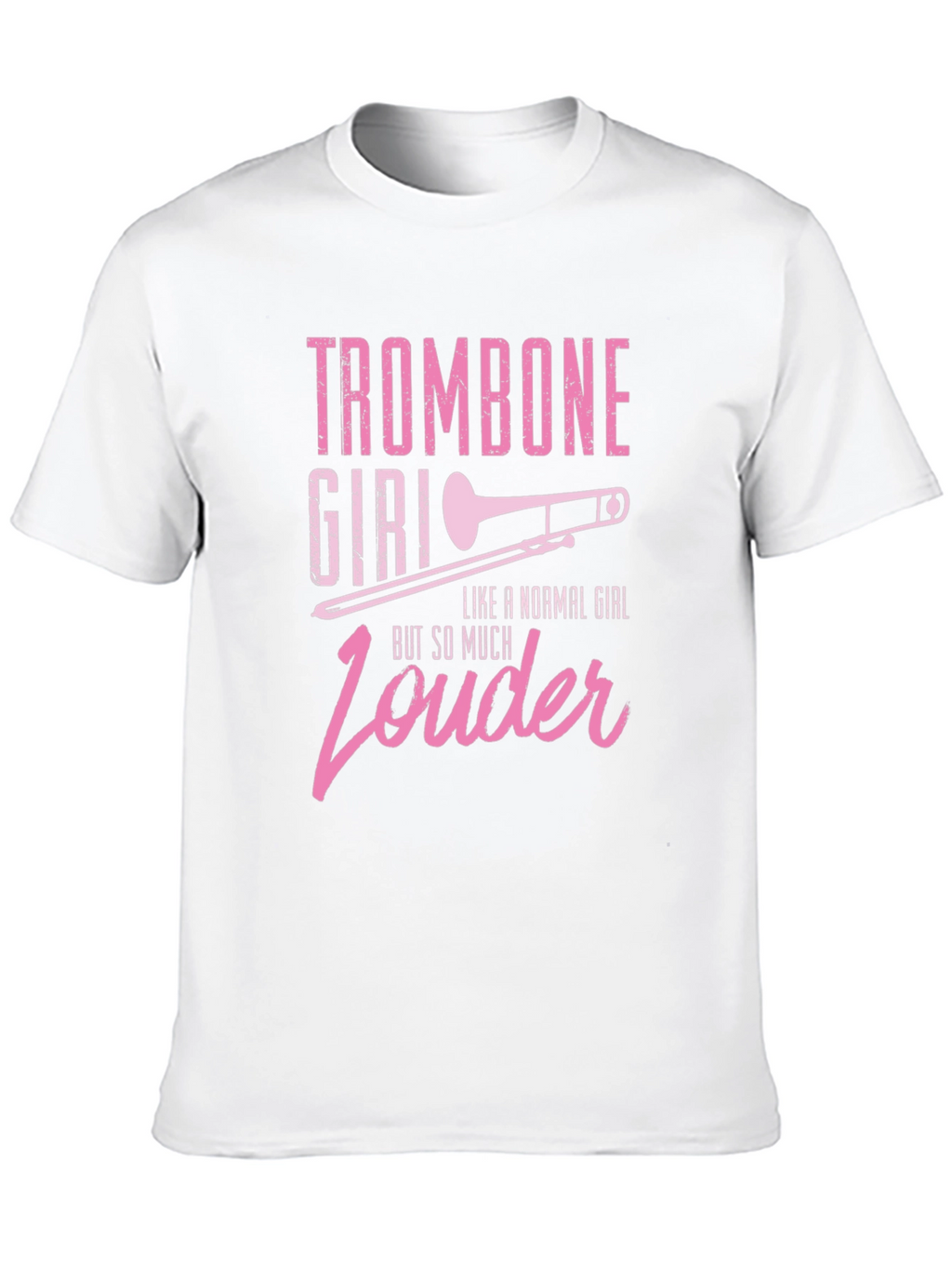 Trombone Girl T-Shirt - Musicians Tee