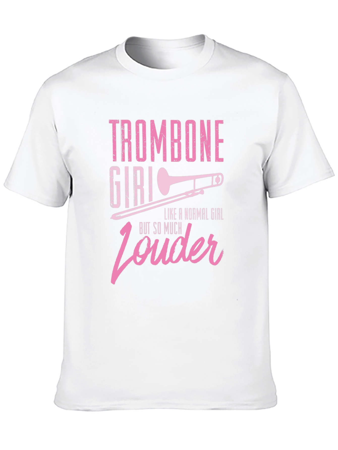 Trombone Girl T-Shirt - Musicians Tee