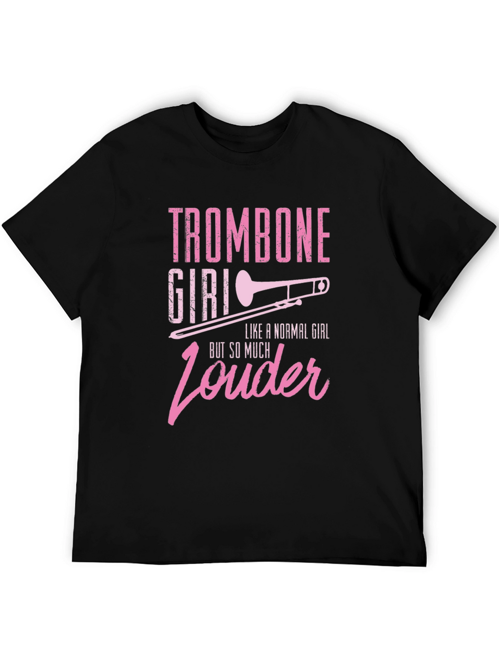Trombone Girl T-Shirt - Musicians Tee