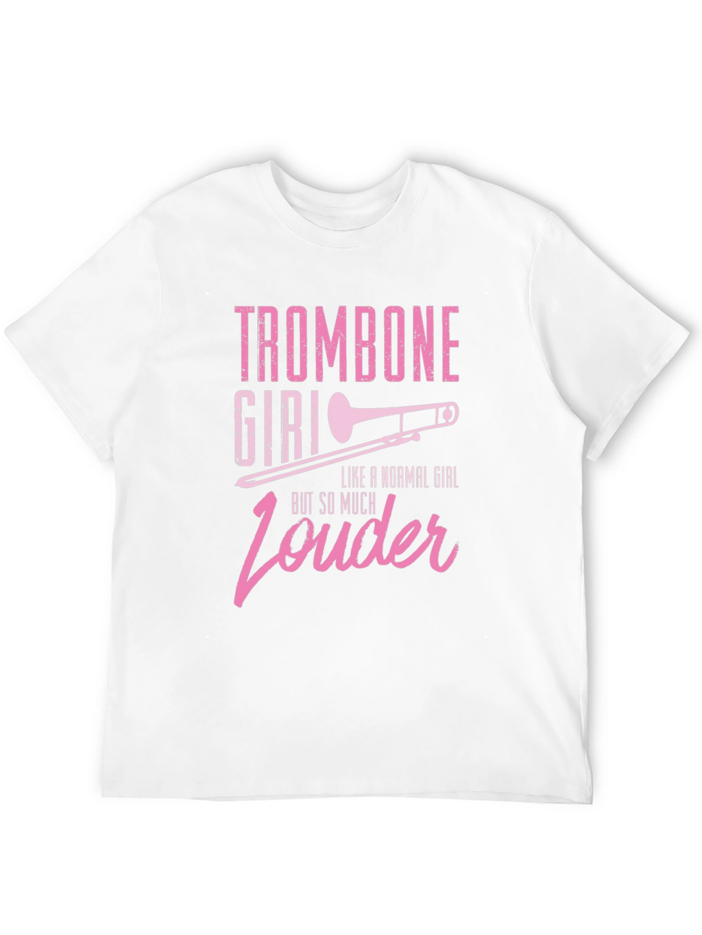 Trombone Girl T-Shirt - Musicians Tee
