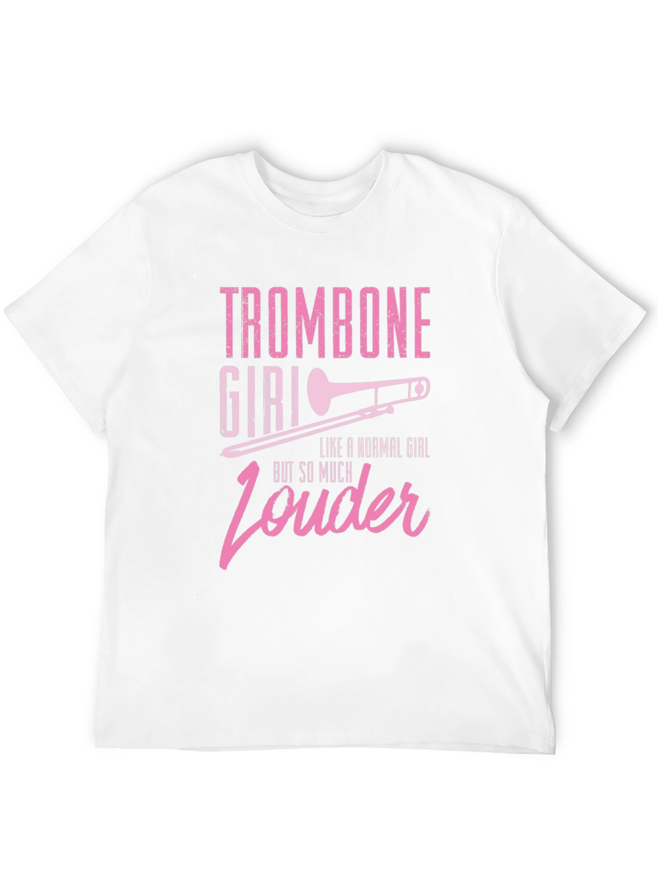 Trombone Girl T-Shirt - Musicians Tee