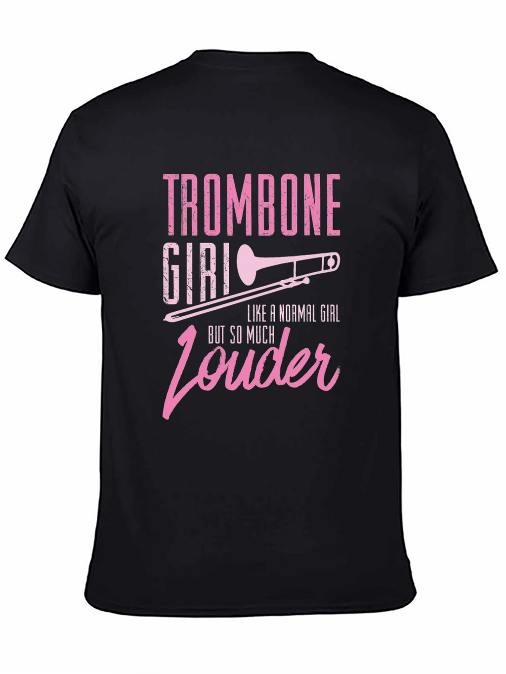 Trombone Girl T-Shirt - Musicians Tee