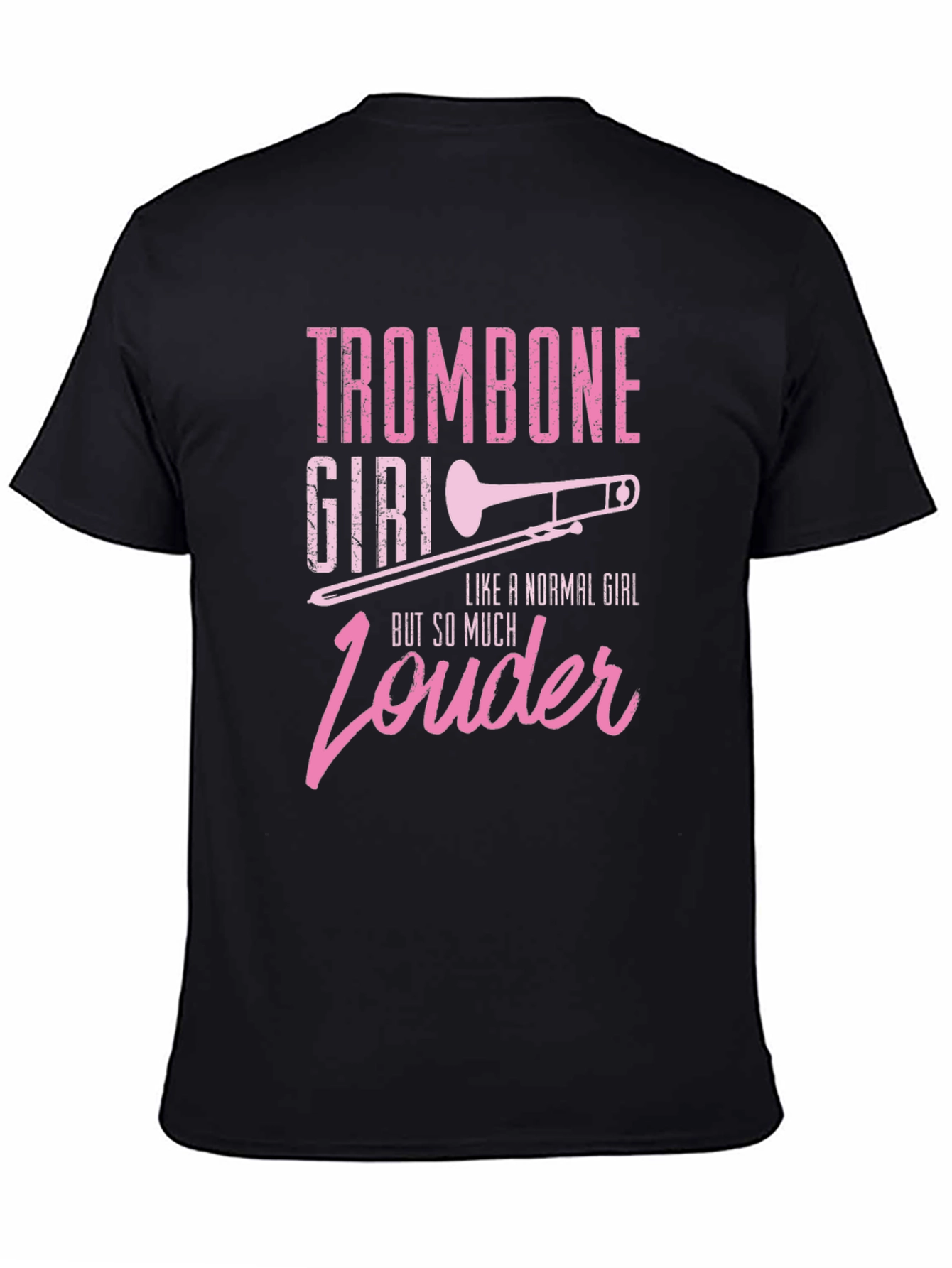 Trombone Girl T-Shirt - Musicians Tee