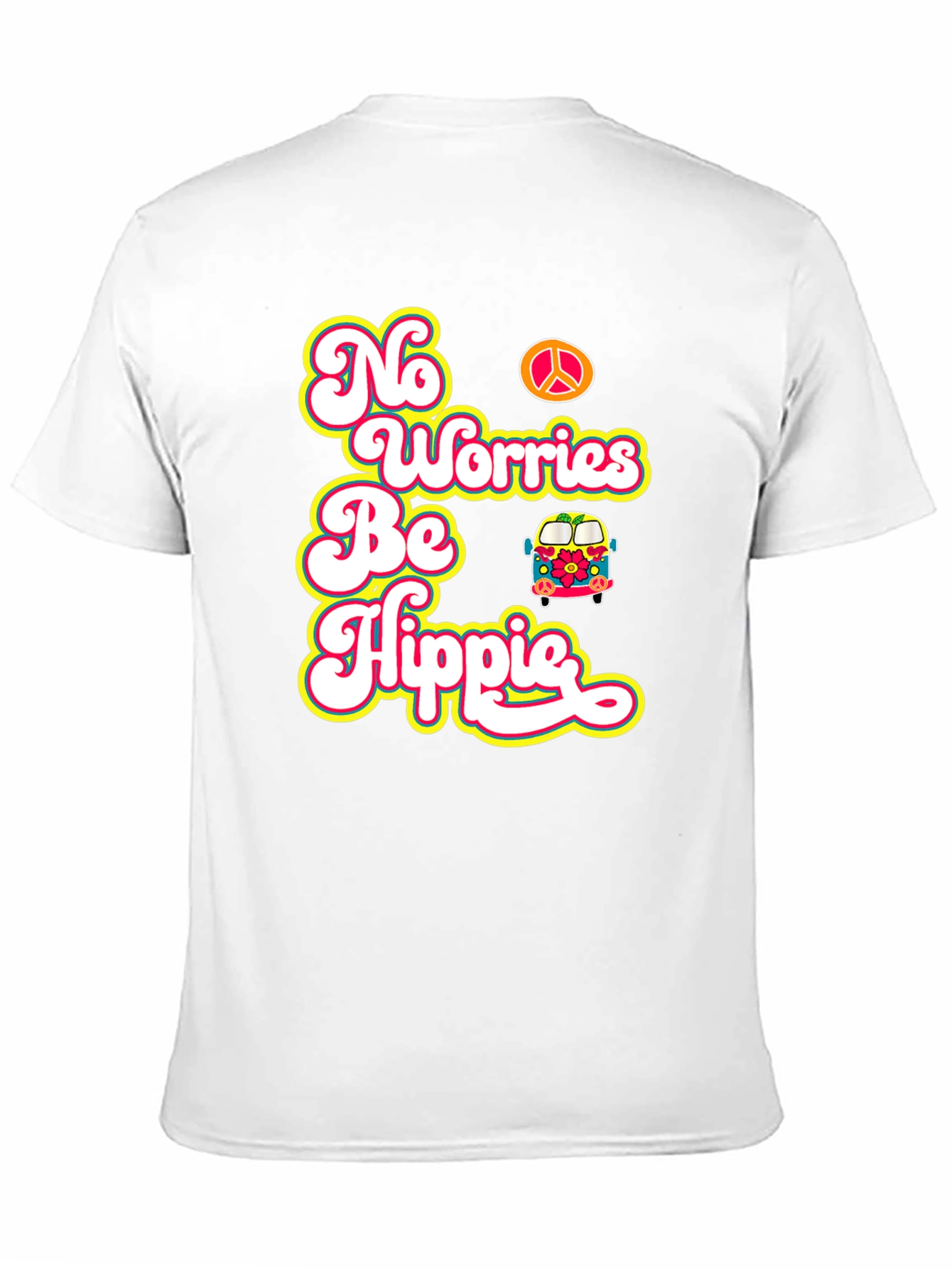 No Worries Be Hippie T-Shirt