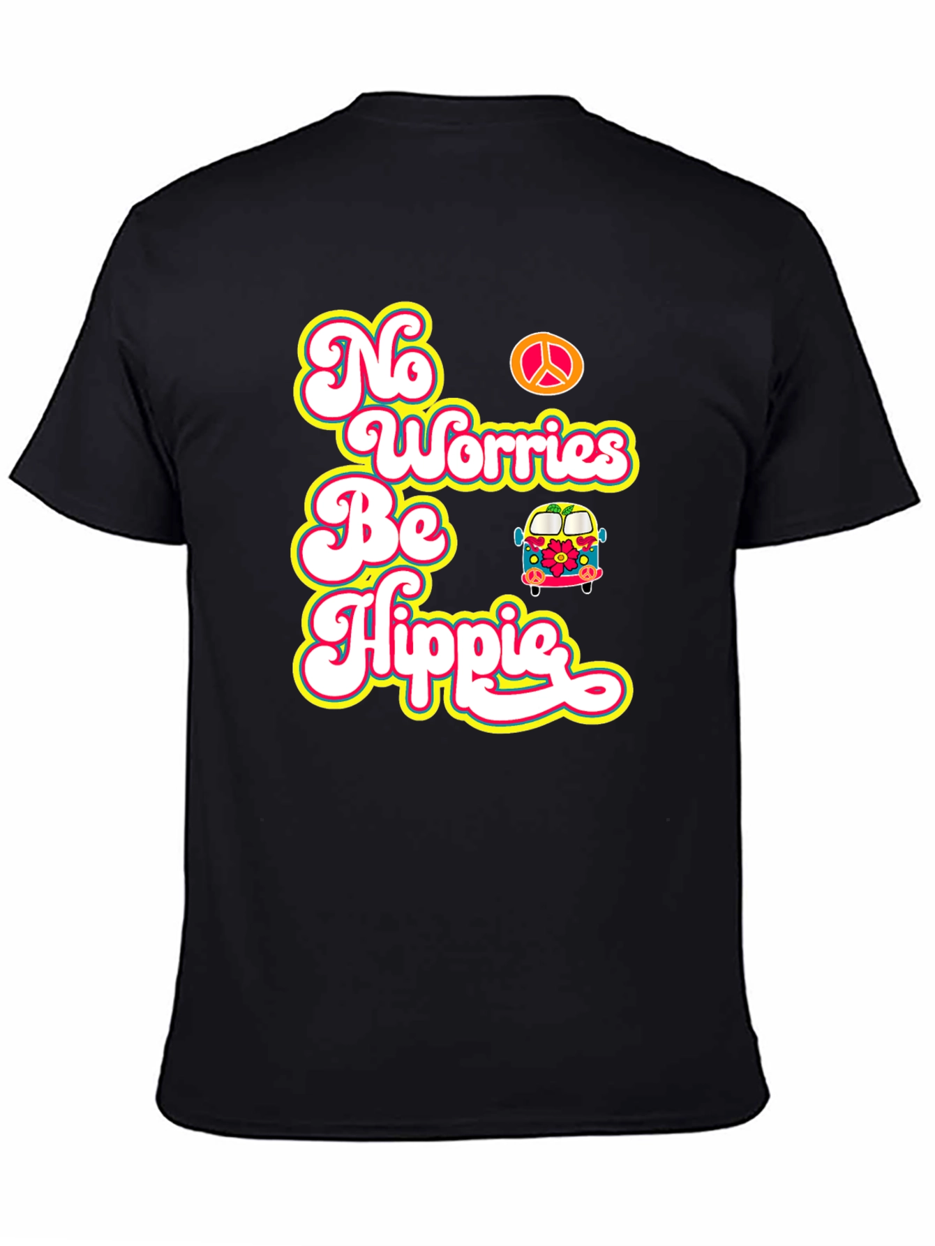 No Worries Be Hippie T-Shirt