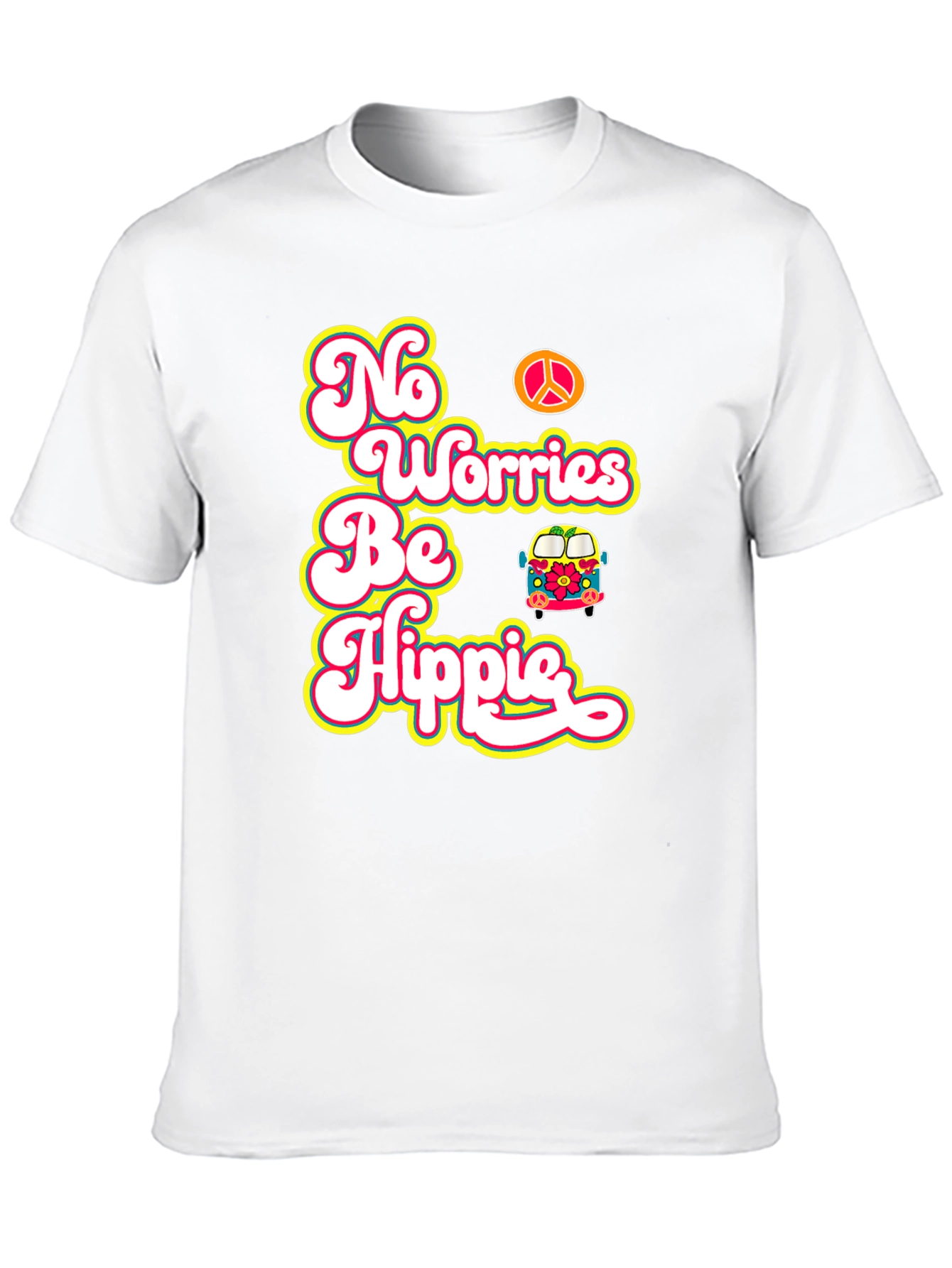 No Worries Be Hippie T-Shirt