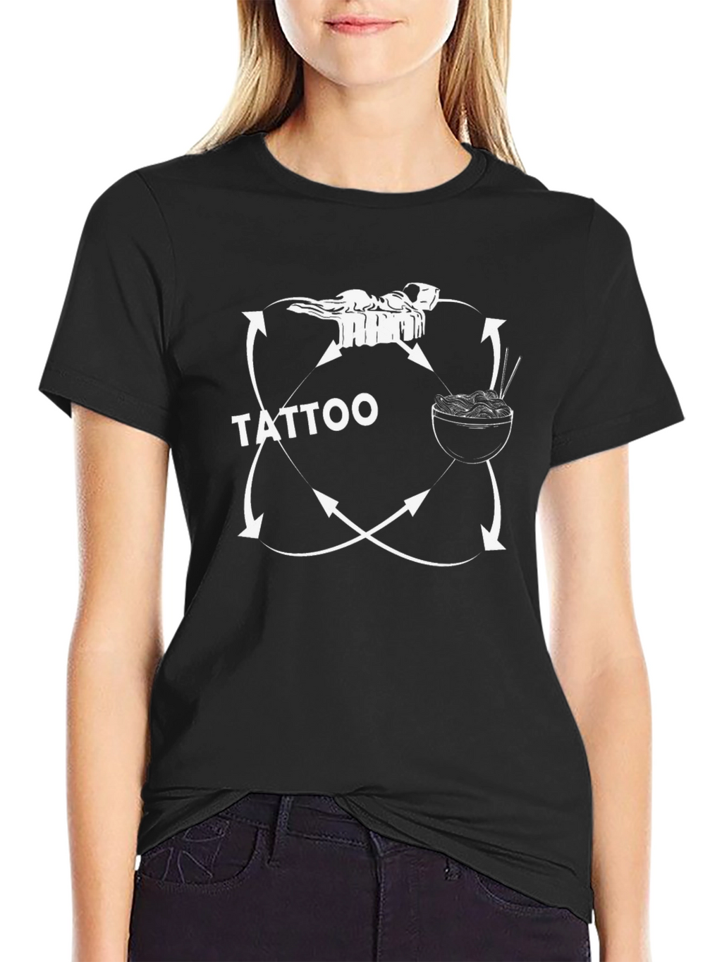 Tattoo Cycle Black T-Shirt