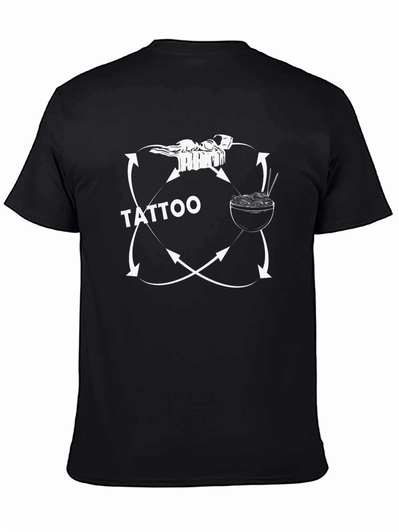 Tattoo Cycle Black T-Shirt