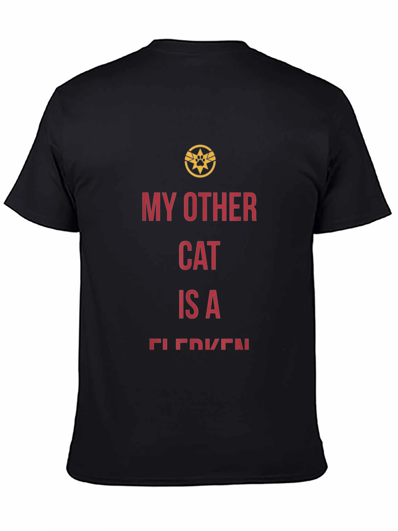 My Other Cat Is A Flerken Black T-Shirt