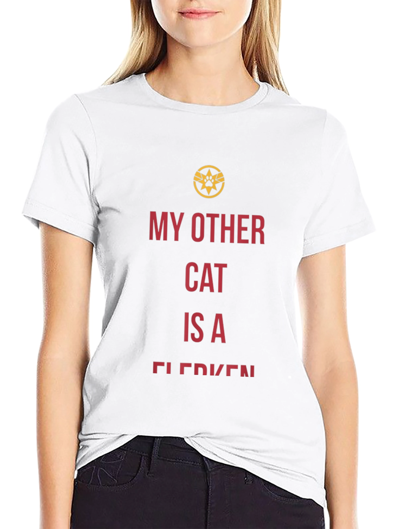 My Other Cat Is A Flerken Black T-Shirt