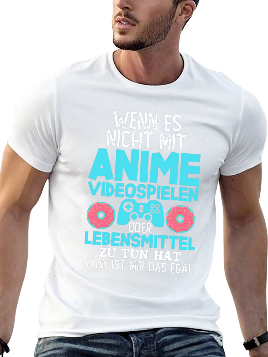 Anime Food and Video Games T-Shirt