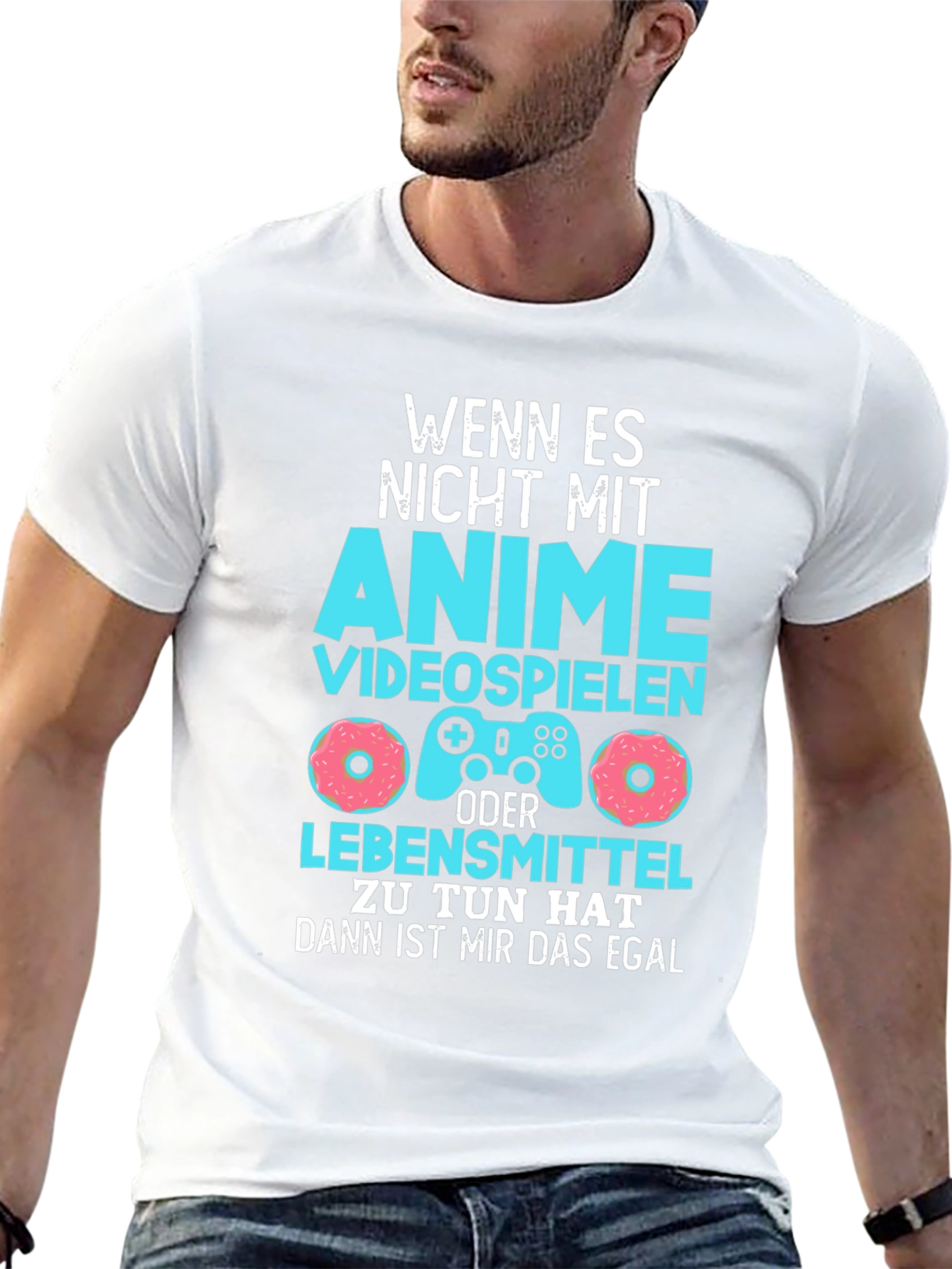 Anime Food and Video Games T-Shirt