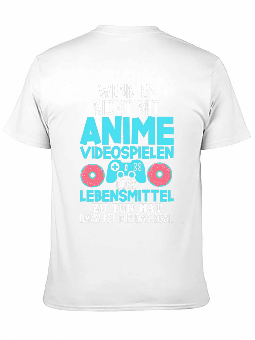 Anime Food and Video Games T-Shirt
