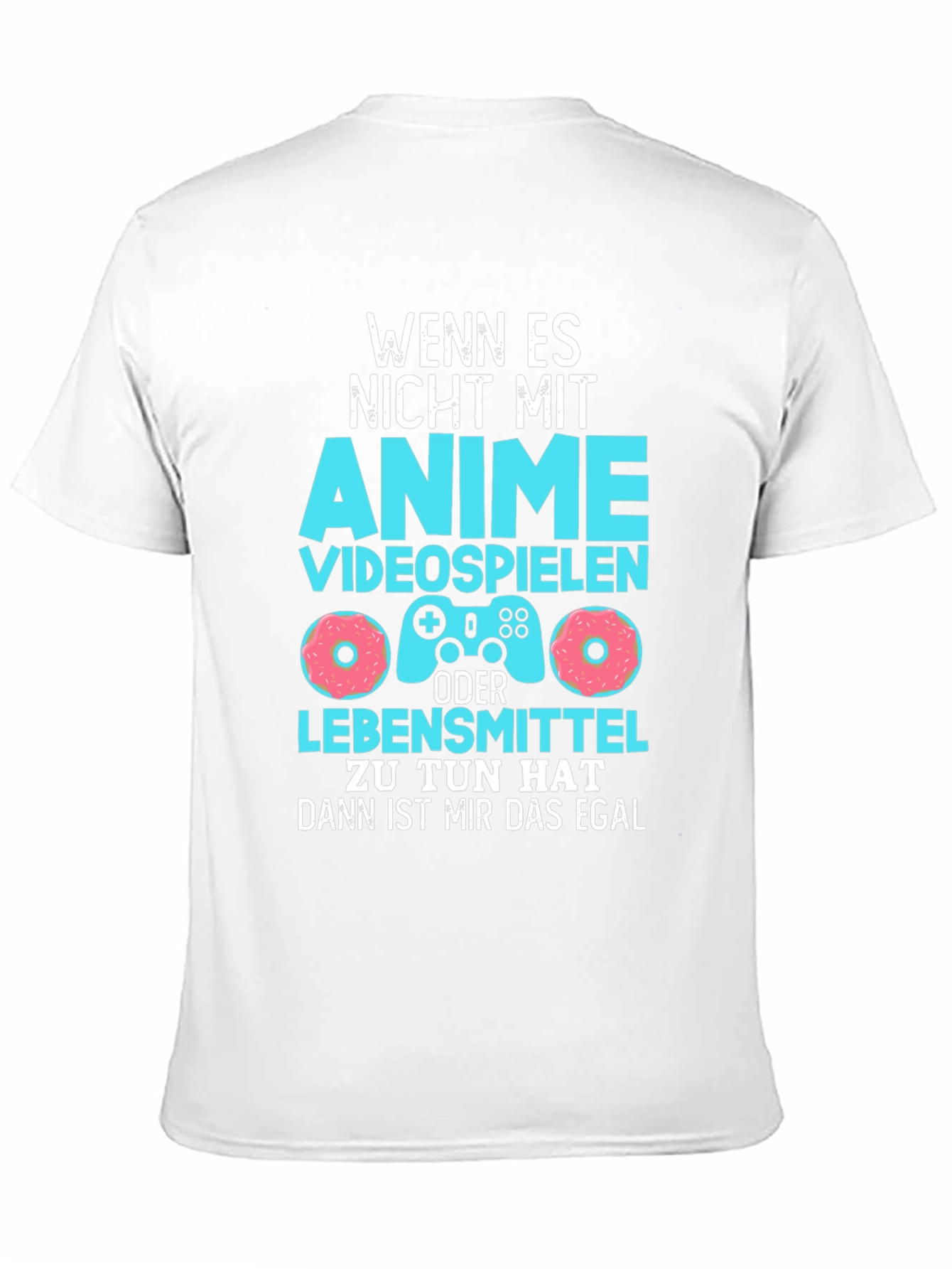 Anime Food and Video Games T-Shirt