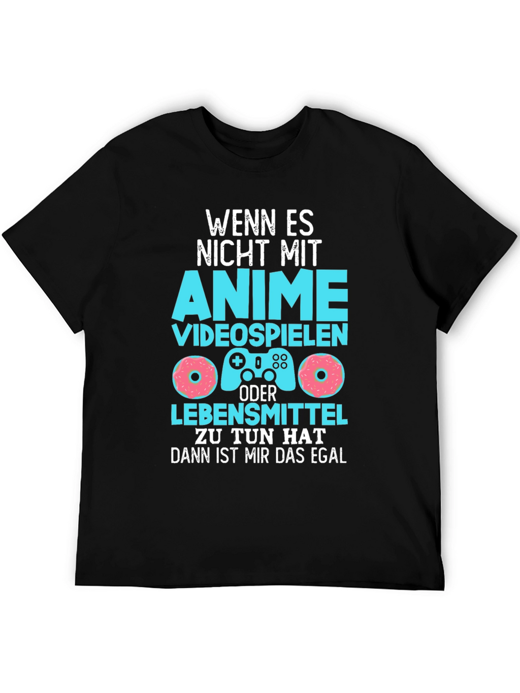 Anime Food and Video Games T-Shirt