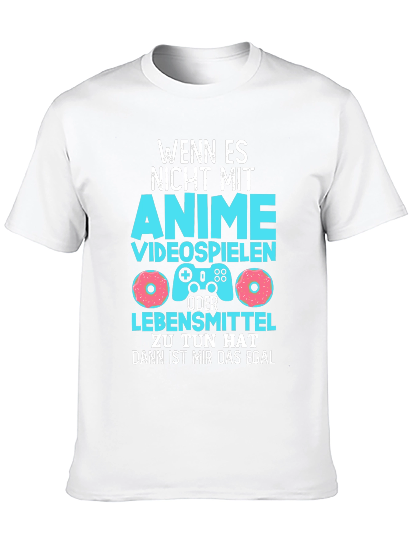 Anime Food and Video Games T-Shirt