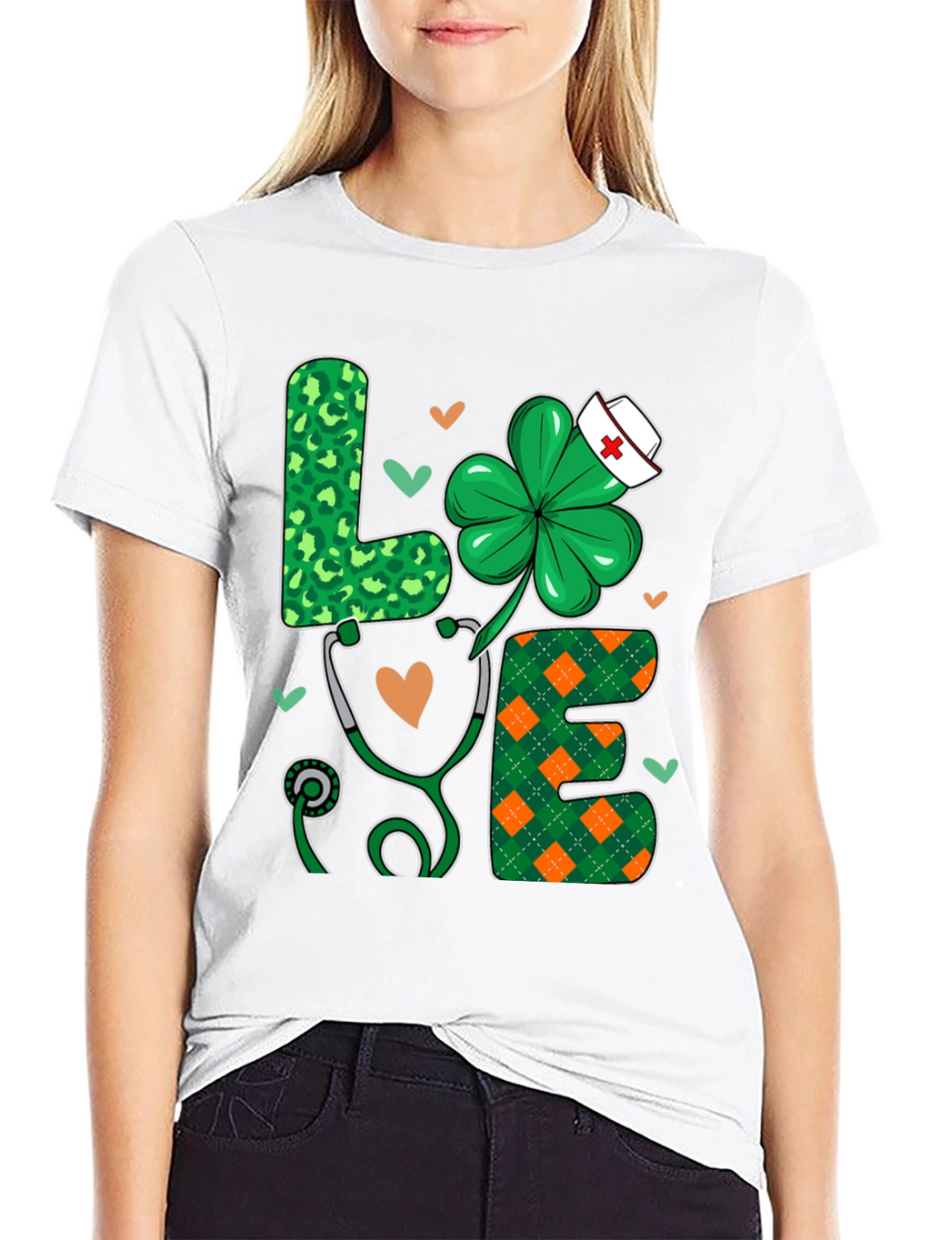 St. Patricks Day Nurse Love T-Shirt