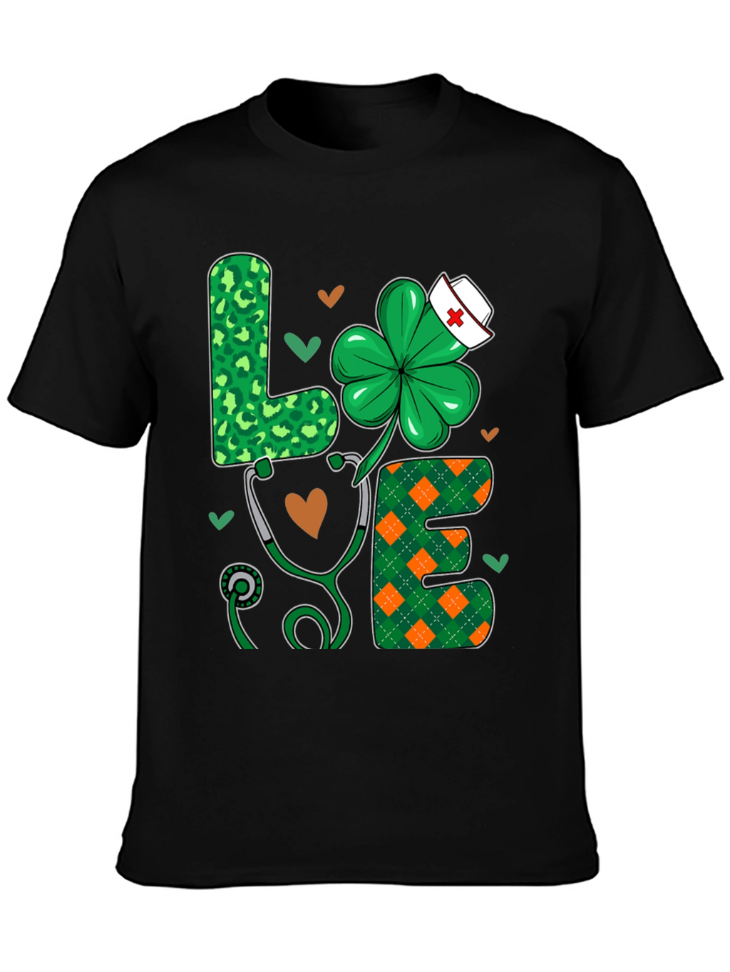 St. Patricks Day Nurse Love T-Shirt