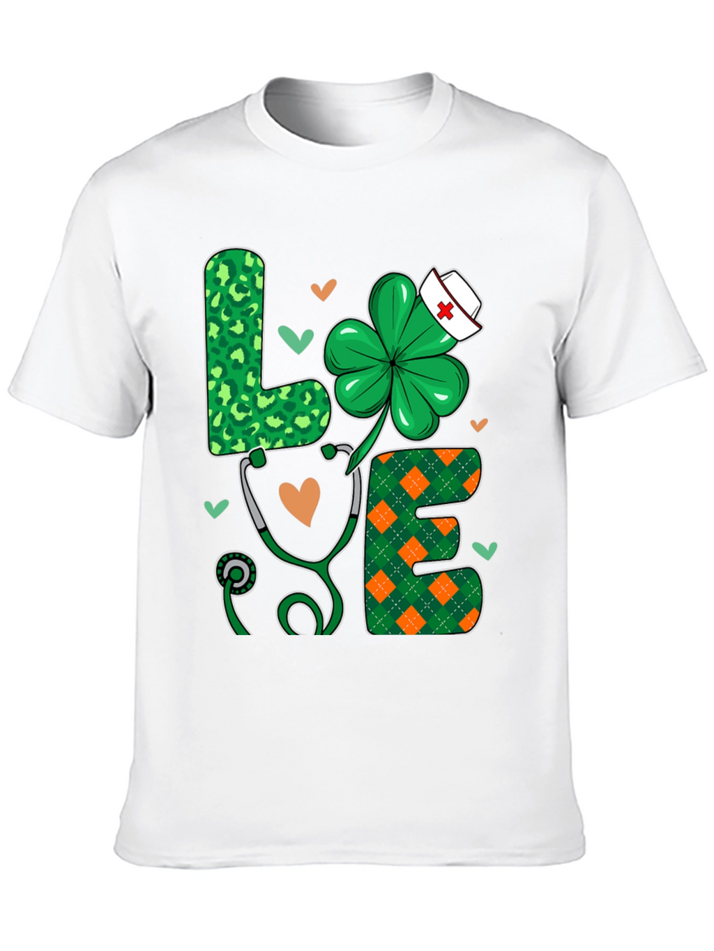 St. Patricks Day Nurse Love T-Shirt
