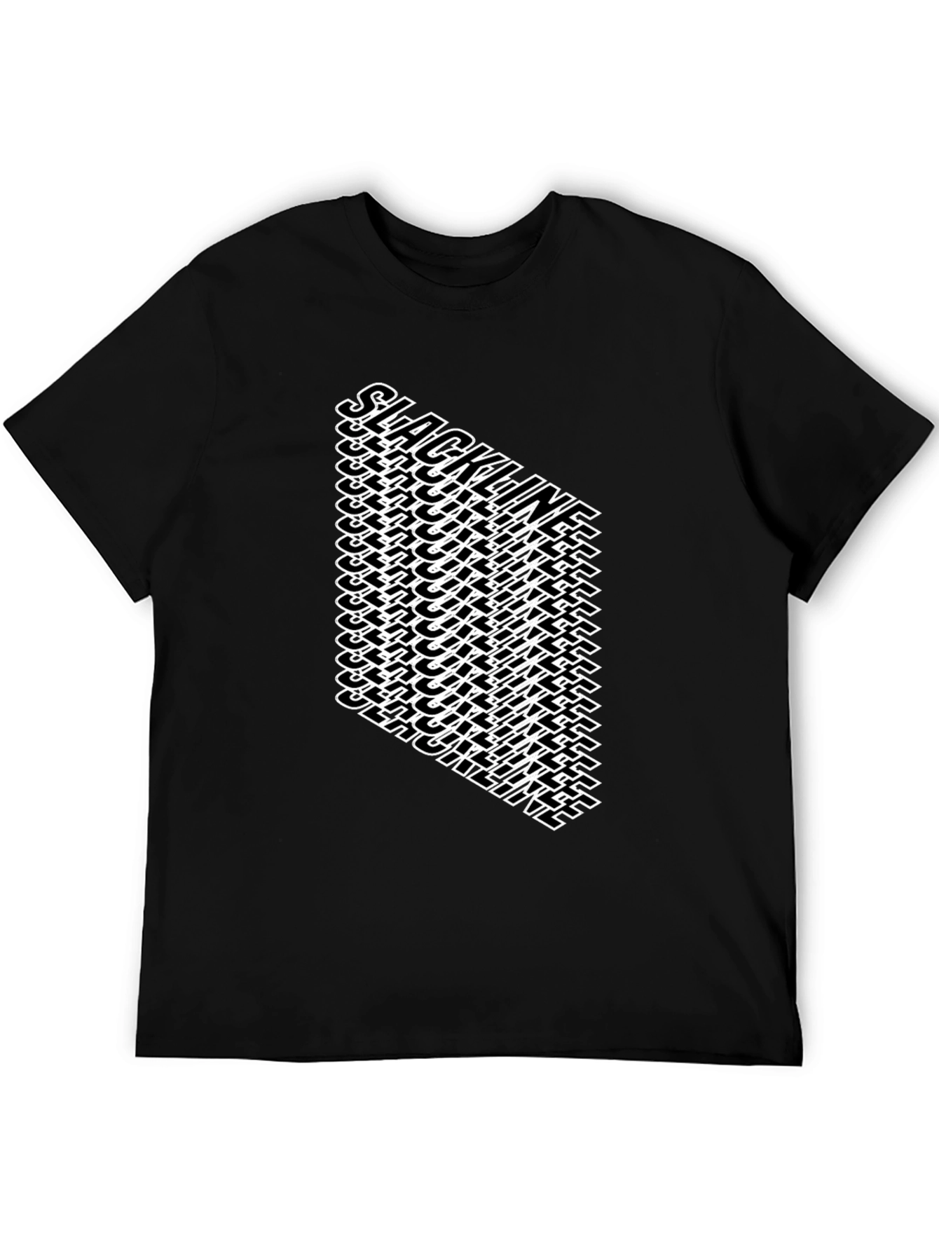 Black Slackline Graphic Tee