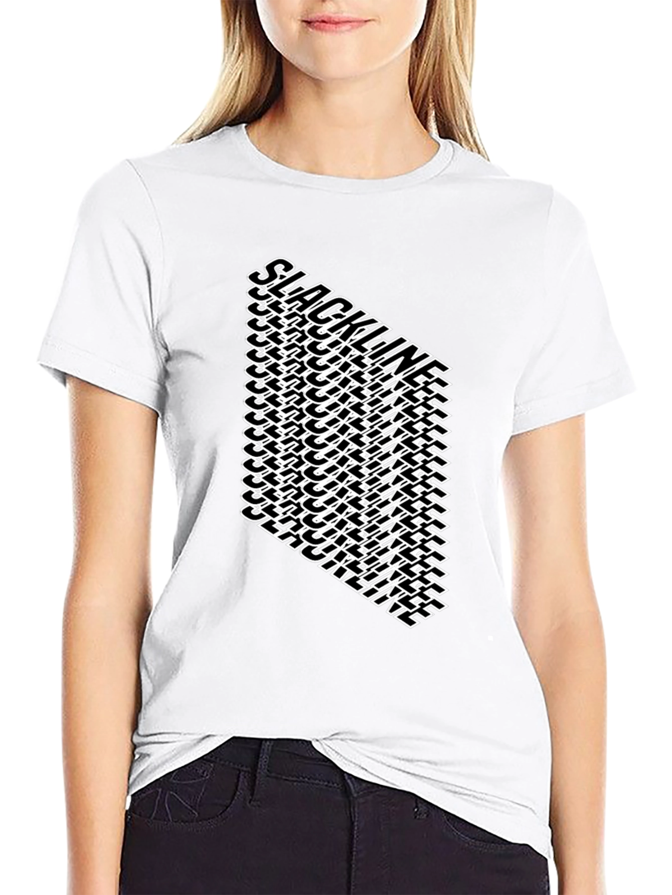 Black Slackline Graphic Tee