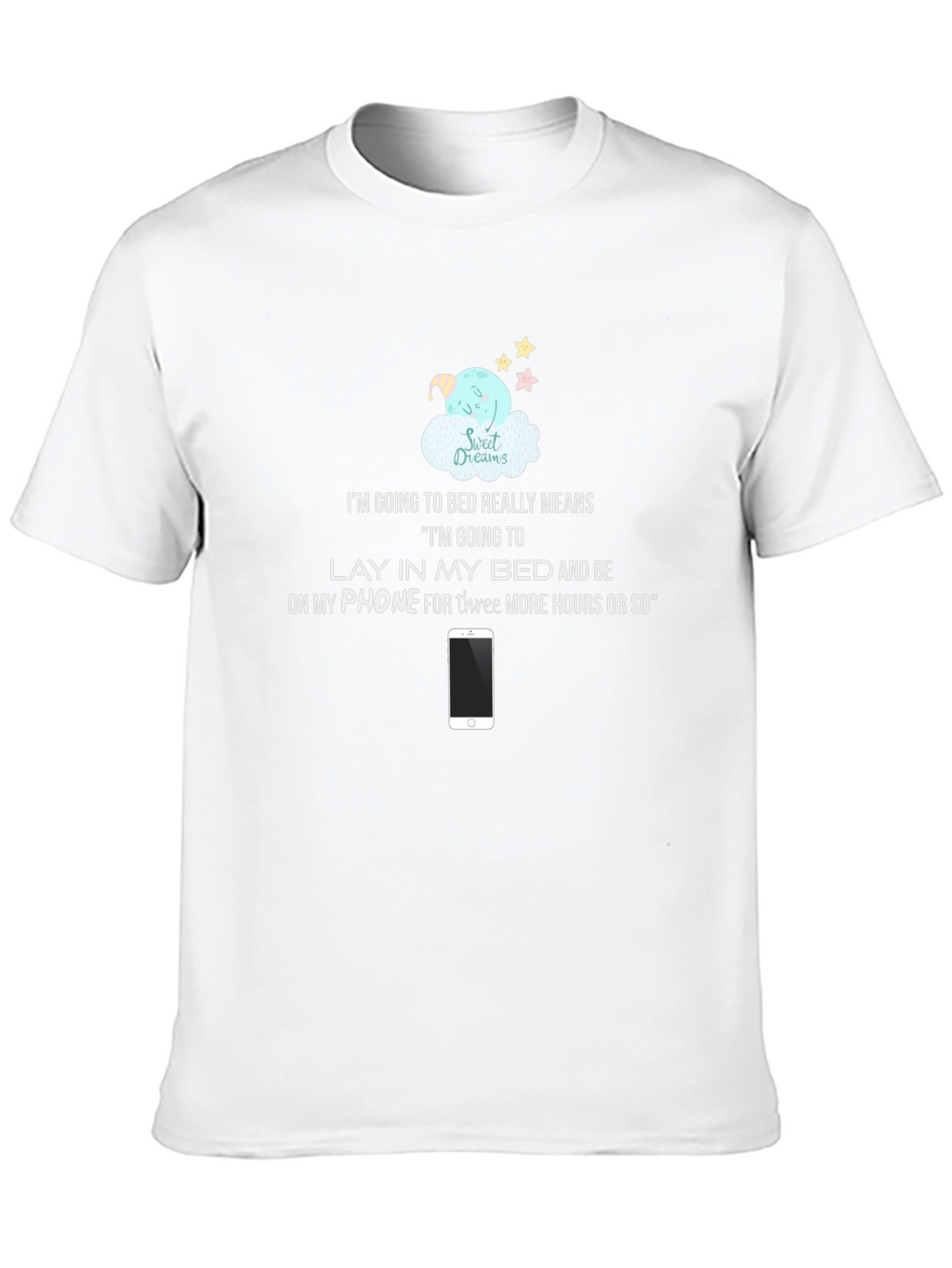 Funny Bedtime T-Shirt: Im Going to Bed
