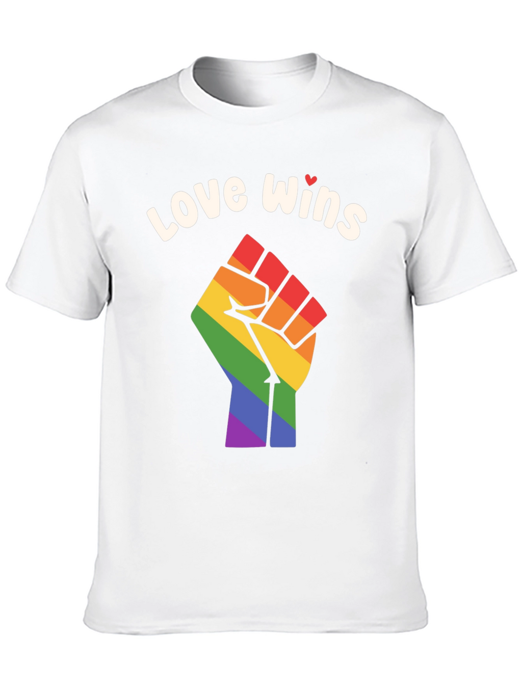 Love Wins Pride Fist T-Shirt