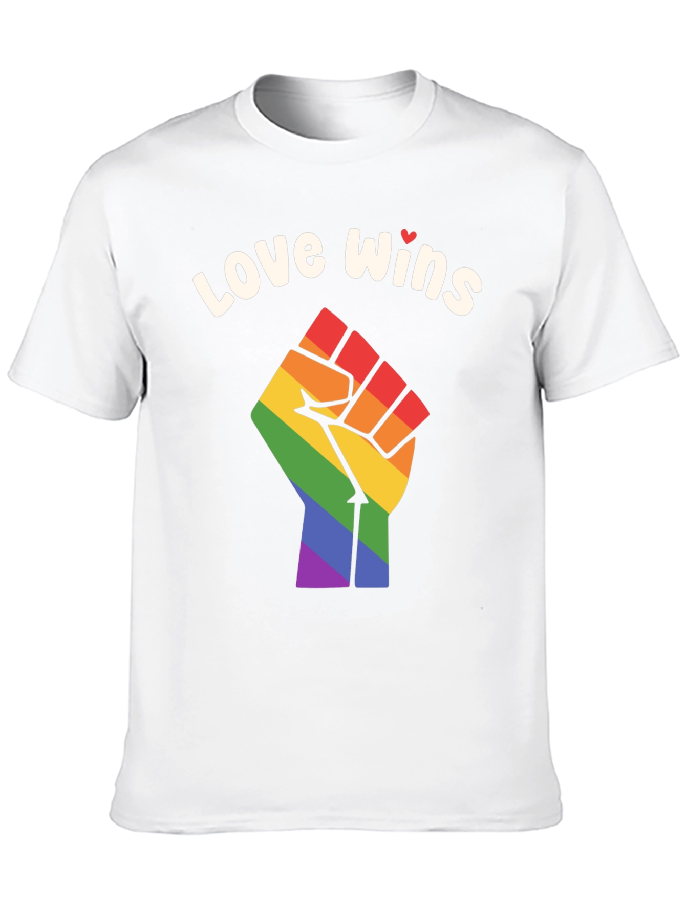 Love Wins Pride Fist T-Shirt