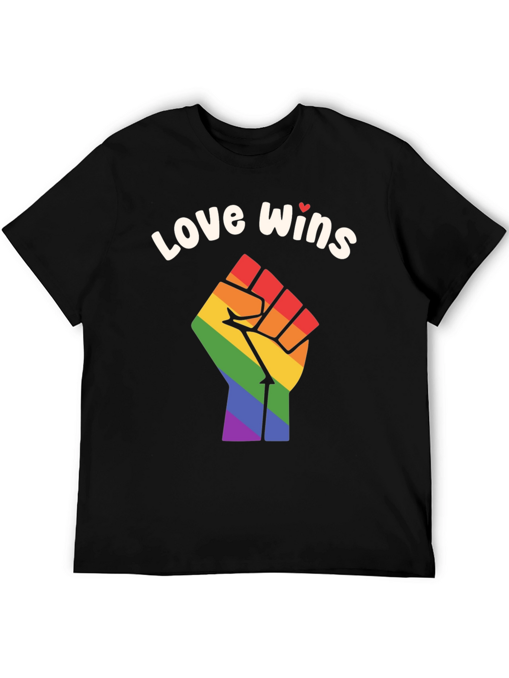 Love Wins Pride Fist T-Shirt