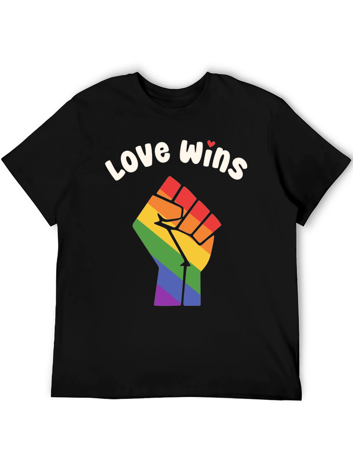 Love Wins Pride Fist T-Shirt