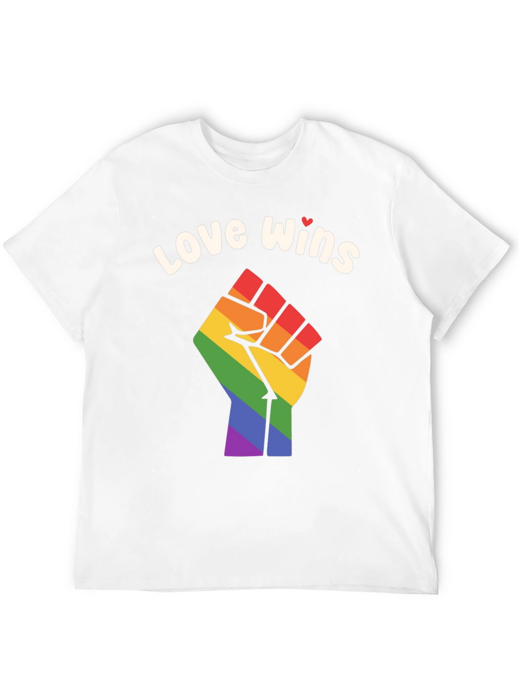 Love Wins Pride Fist T-Shirt
