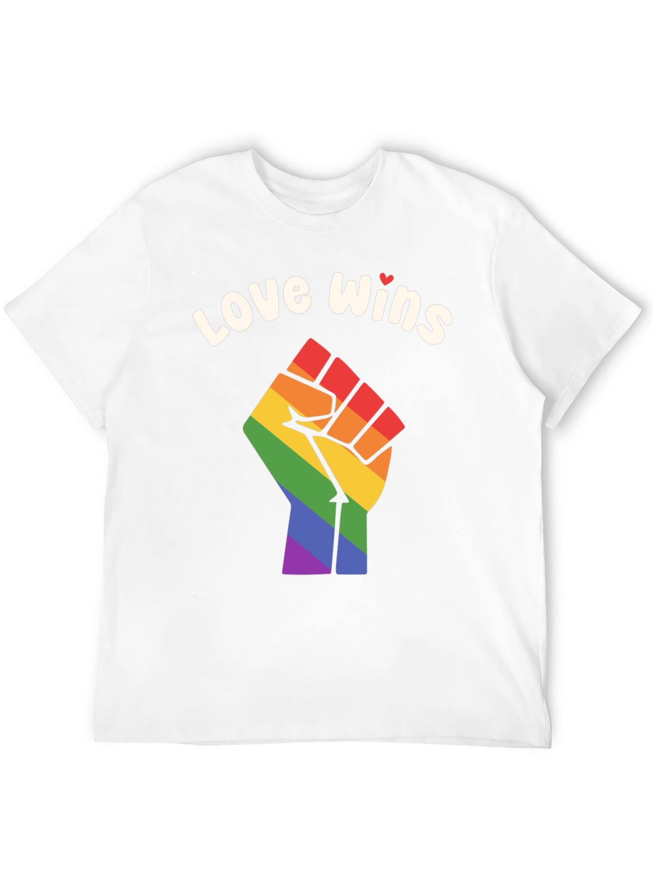 Love Wins Pride Fist T-Shirt