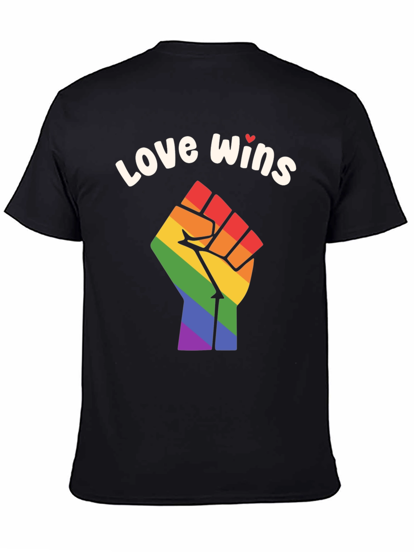 Love Wins Pride Fist T-Shirt