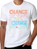 Change Your Thoughts T-Shirt - Motivational Design