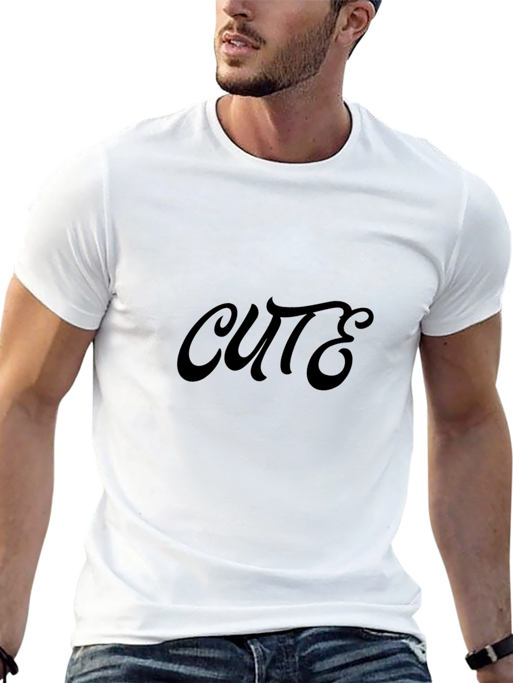 Cute Black T-Shirt - Stylish & Comfortable