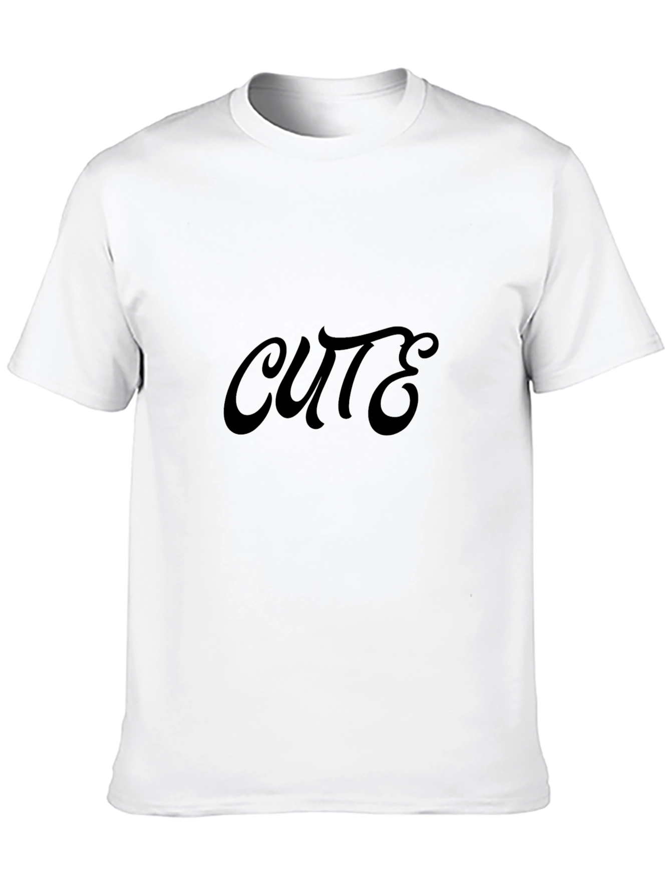 Cute Black T-Shirt - Stylish & Comfortable