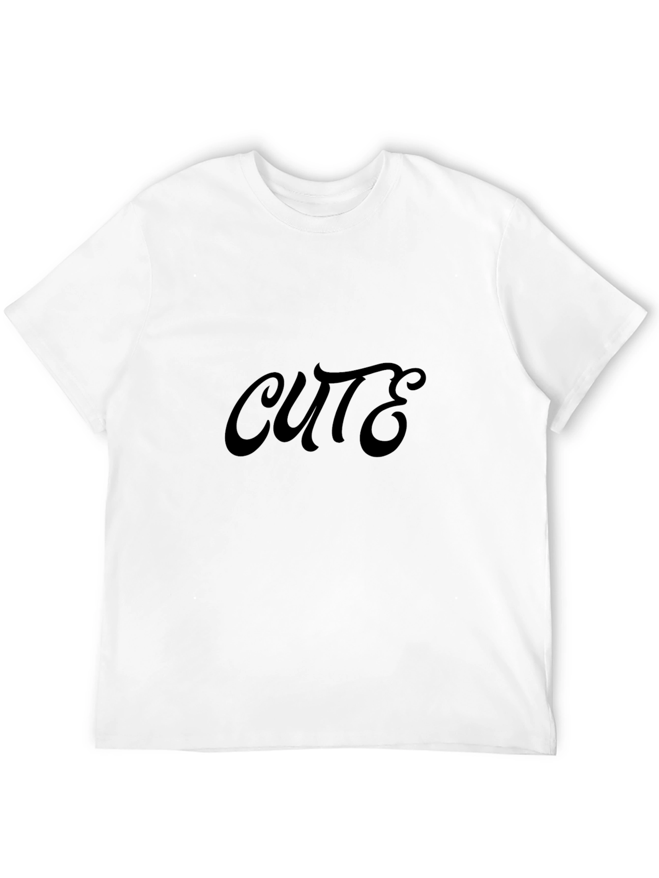 Cute Black T-Shirt - Stylish & Comfortable