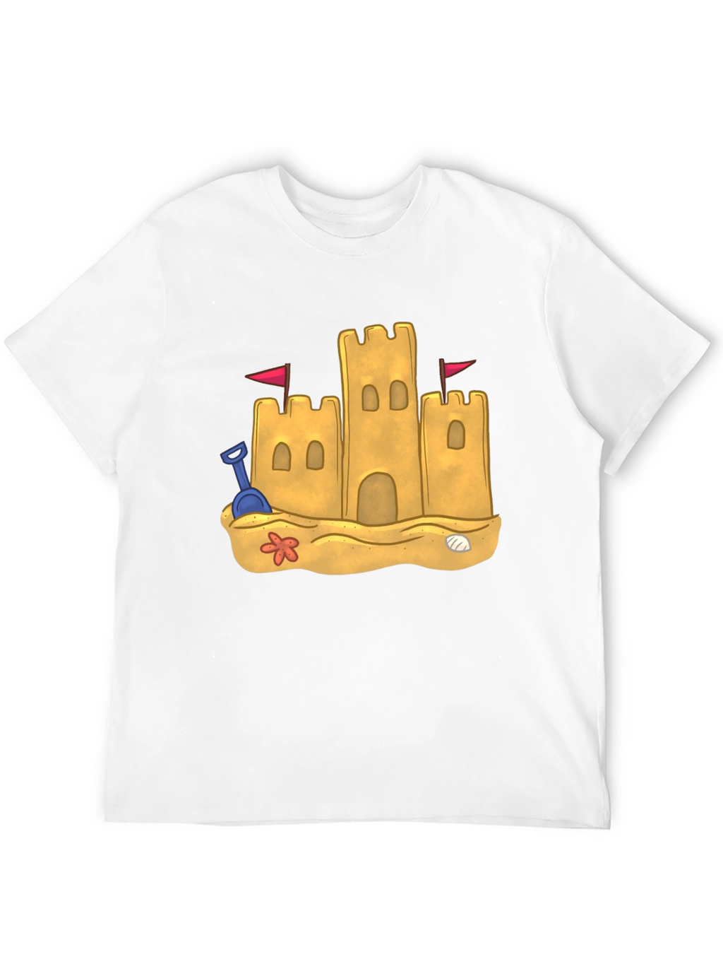 Sandcastle Graphic Tee - Beach Vibes