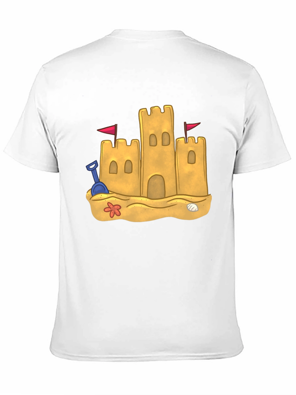 Sandcastle Graphic Tee - Beach Vibes