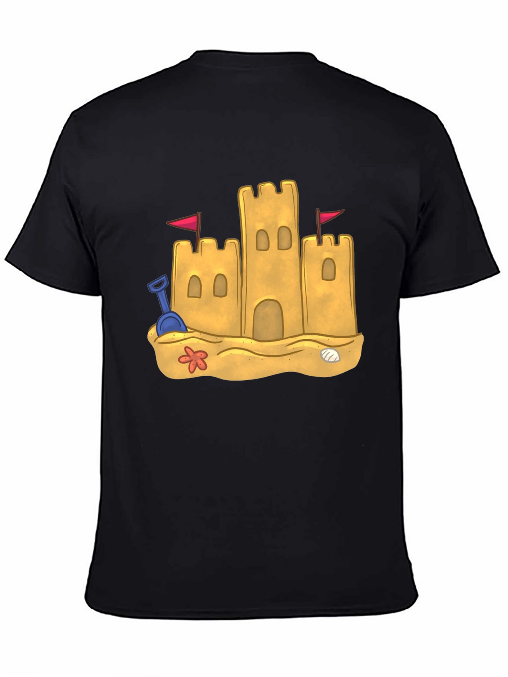 Sandcastle Graphic Tee - Beach Vibes