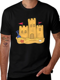 Sandcastle Graphic Tee - Beach Vibes