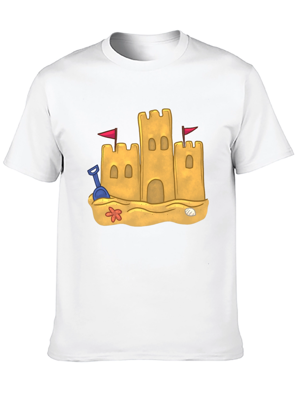 Sandcastle Graphic Tee - Beach Vibes