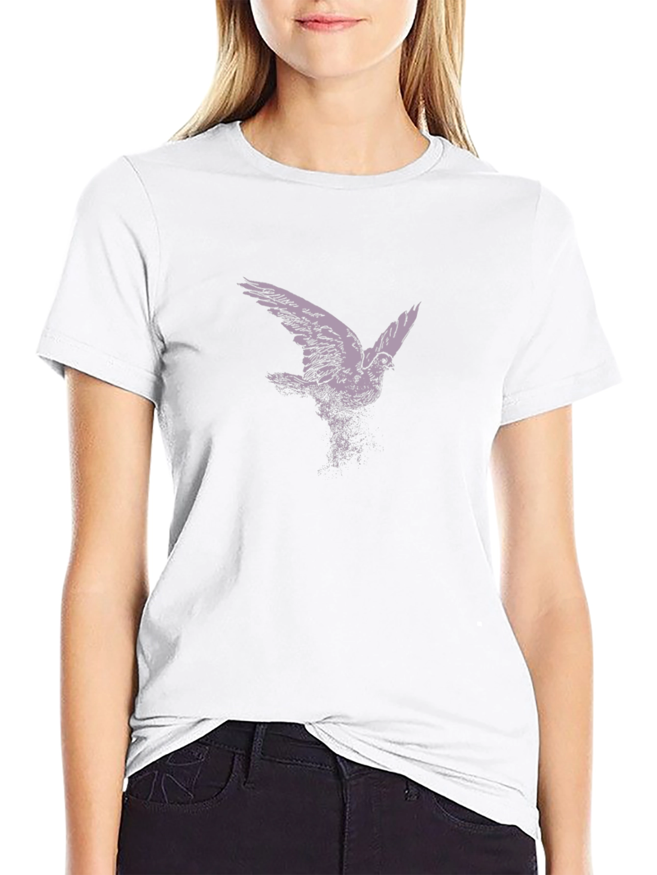 Black Bird Graphic Tee - Stylish & Unique