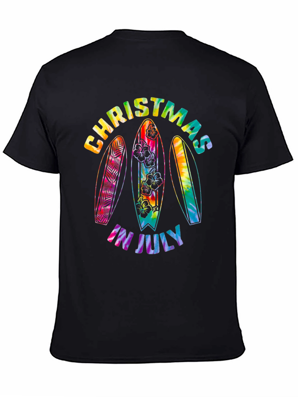 Christmas in July Surfboard T-Shirt