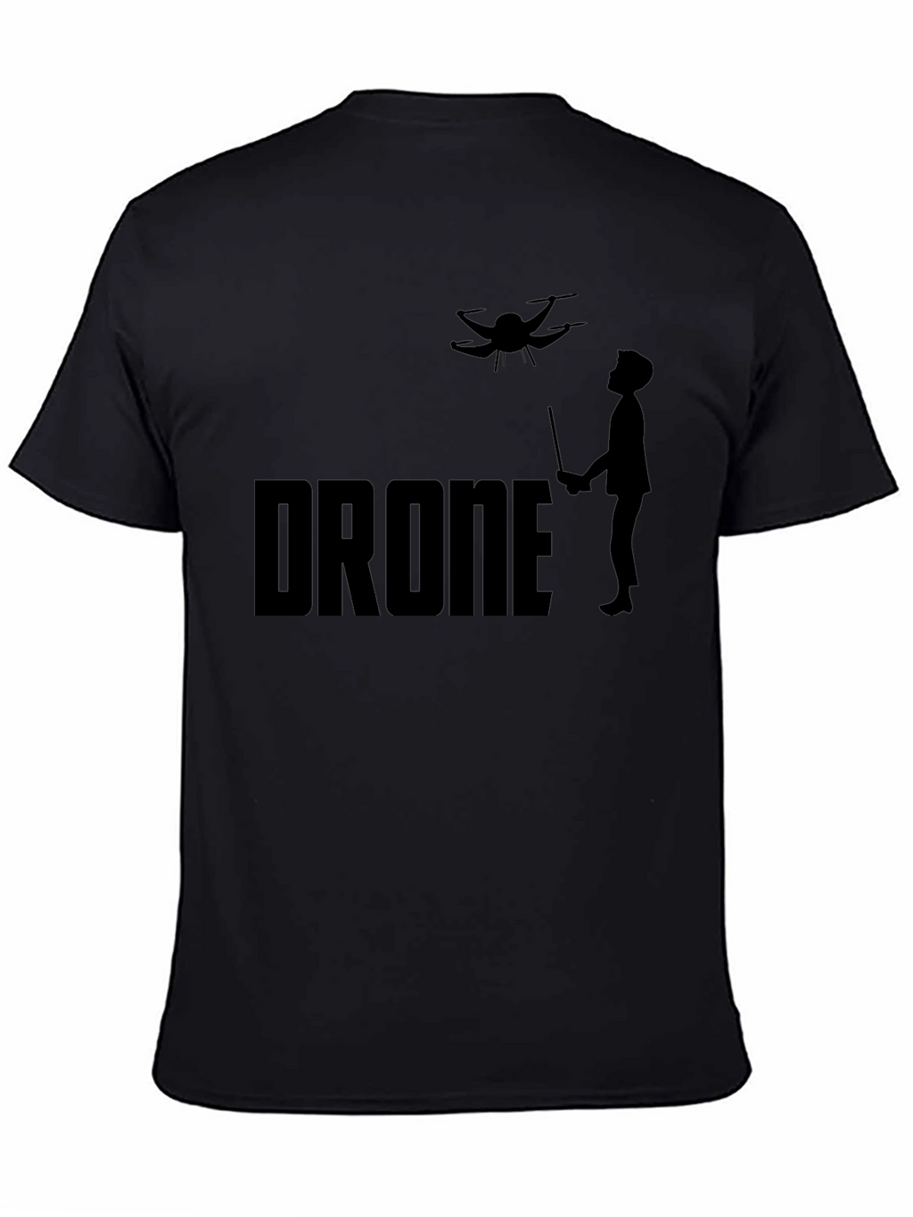 Drone Operator Graphic Tee - Black T-Shirt