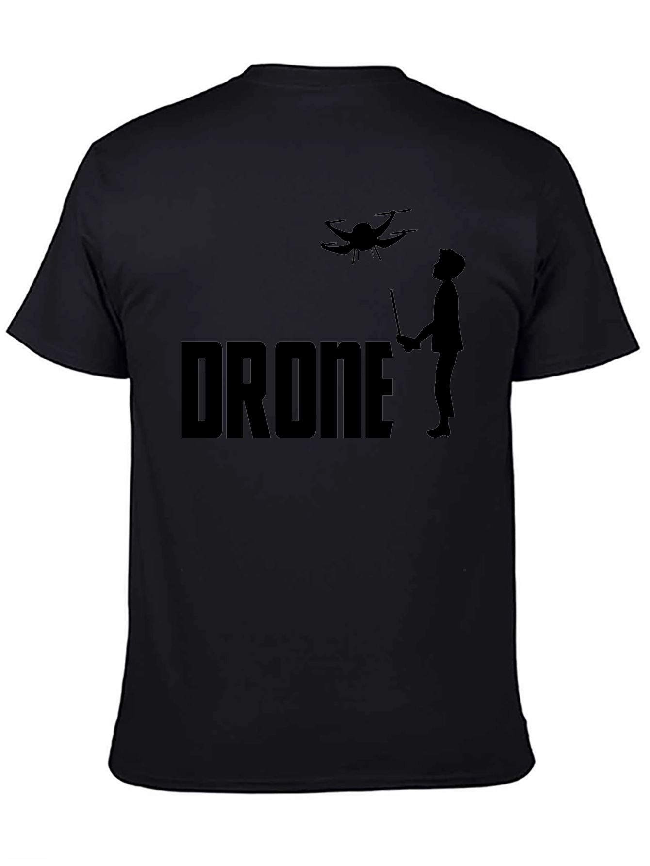 Drone Operator Graphic Tee - Black T-Shirt