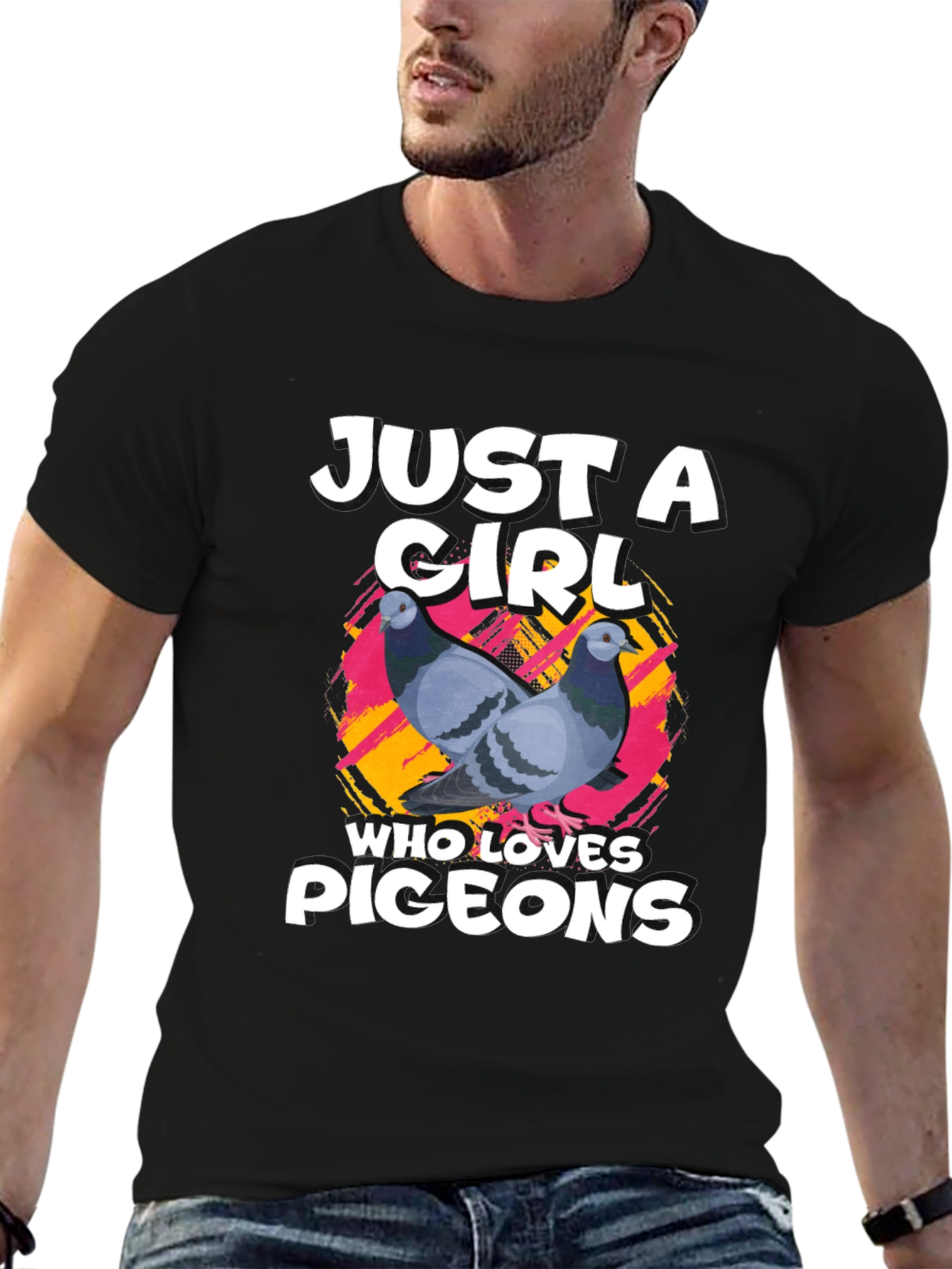 Just A Girl Who Loves Pigeons T-Shirt