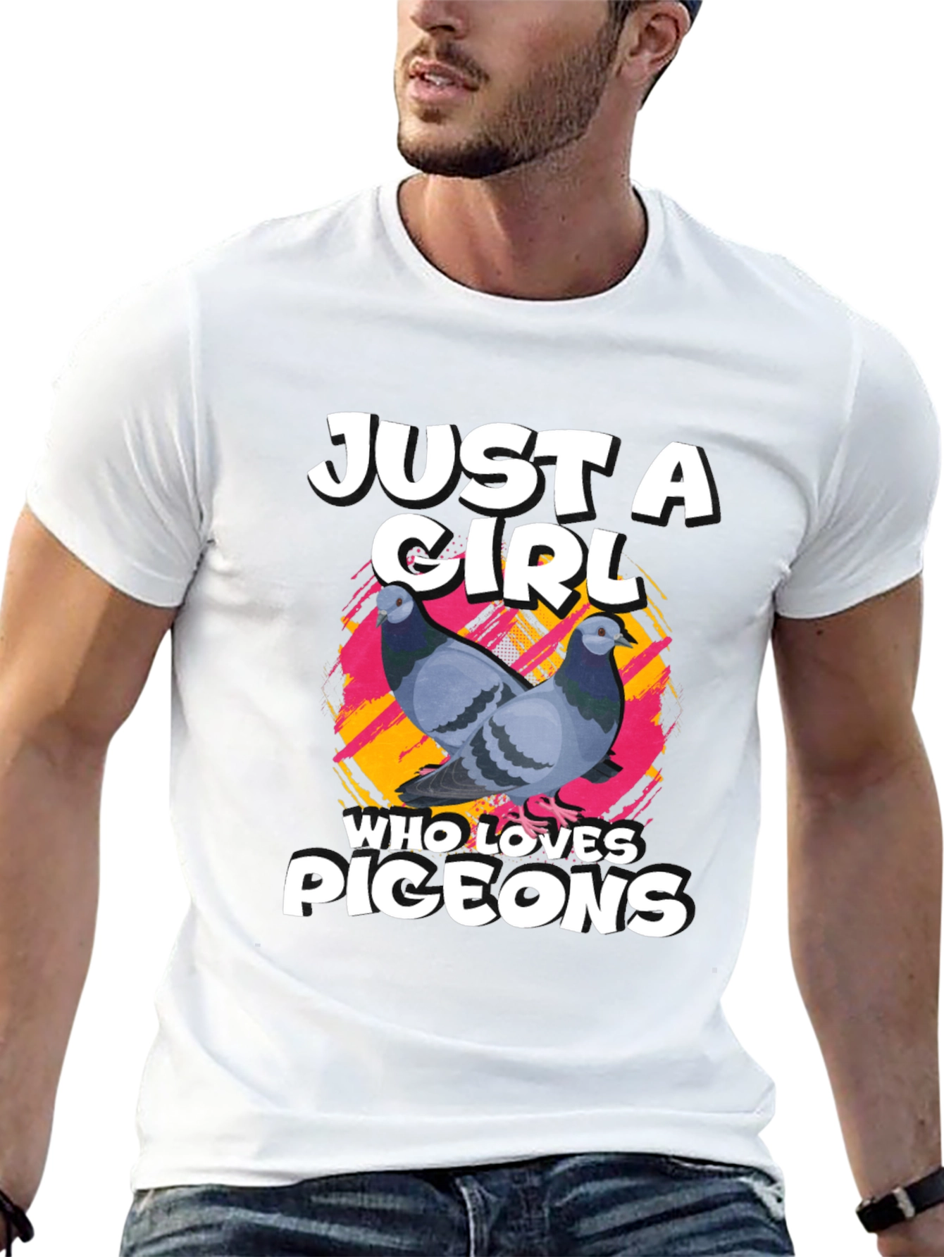 Just A Girl Who Loves Pigeons T-Shirt